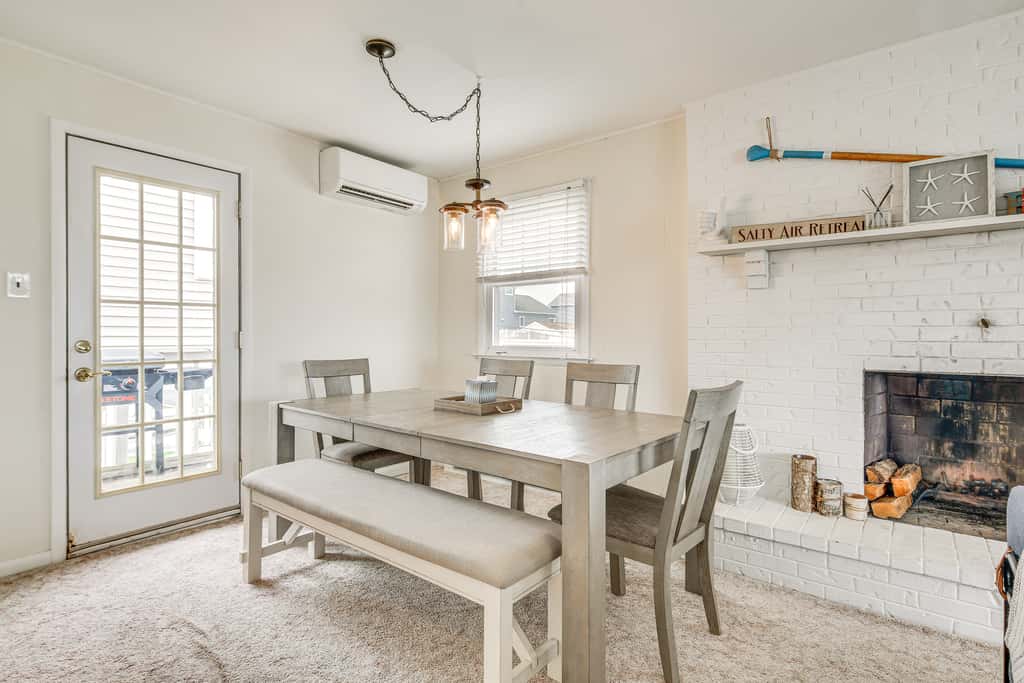 Waterfront Brigantine Home, Walk to Beach!