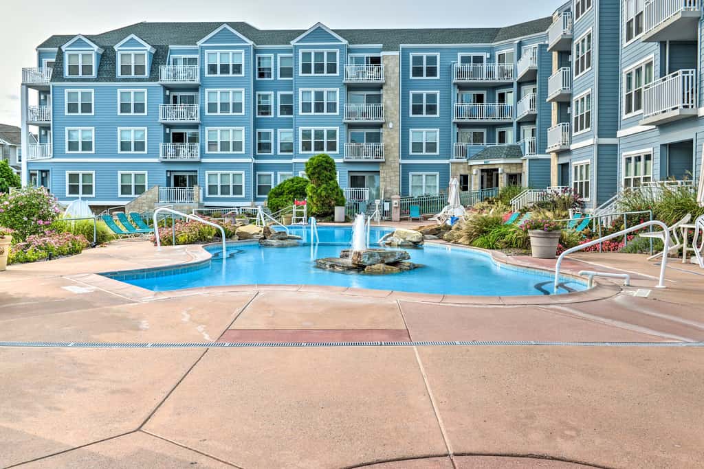 Private Beach! Oceanfront Wildwood Crest Retreat