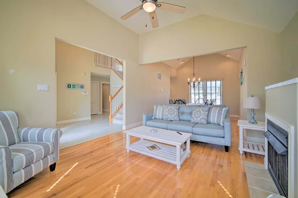 Spacious Brigantine Home ~ 1 Block to Beach!
