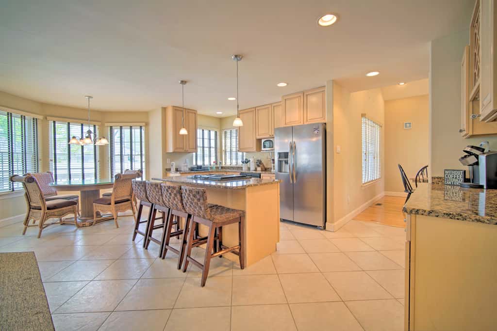 Spacious Brigantine Home ~ 1 Block to Beach!