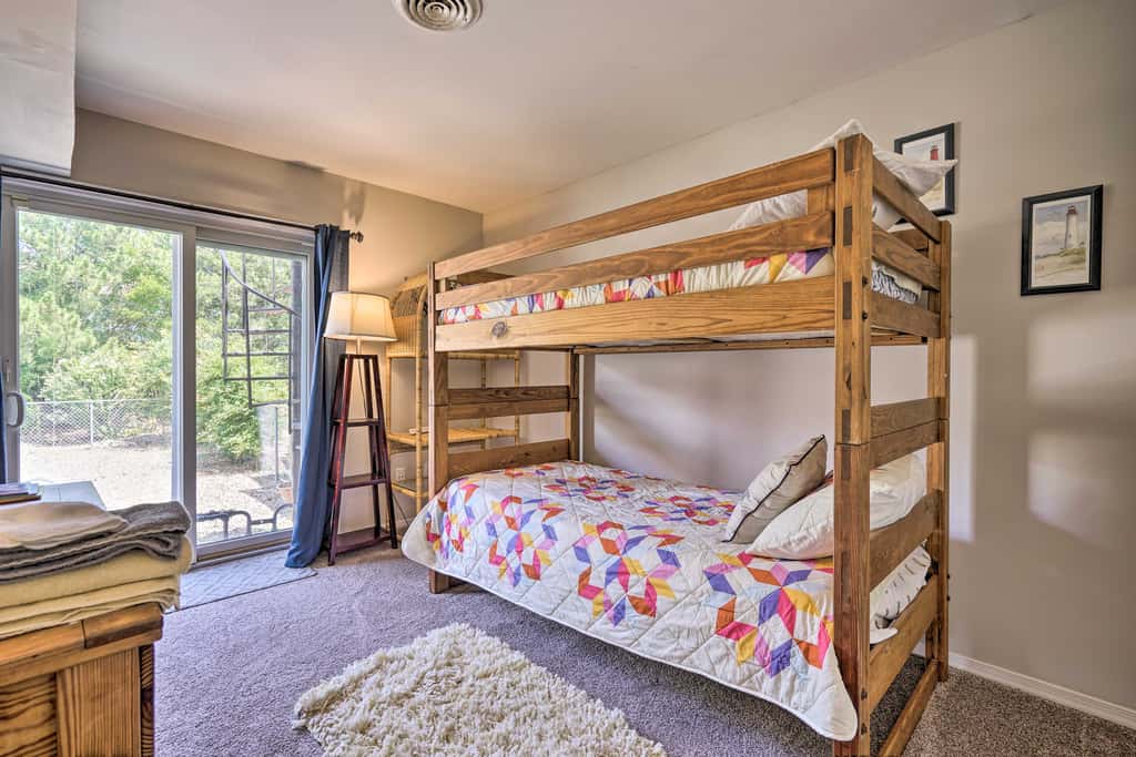 Brigantine Retreat w/ Balconies - Walk to Beach!