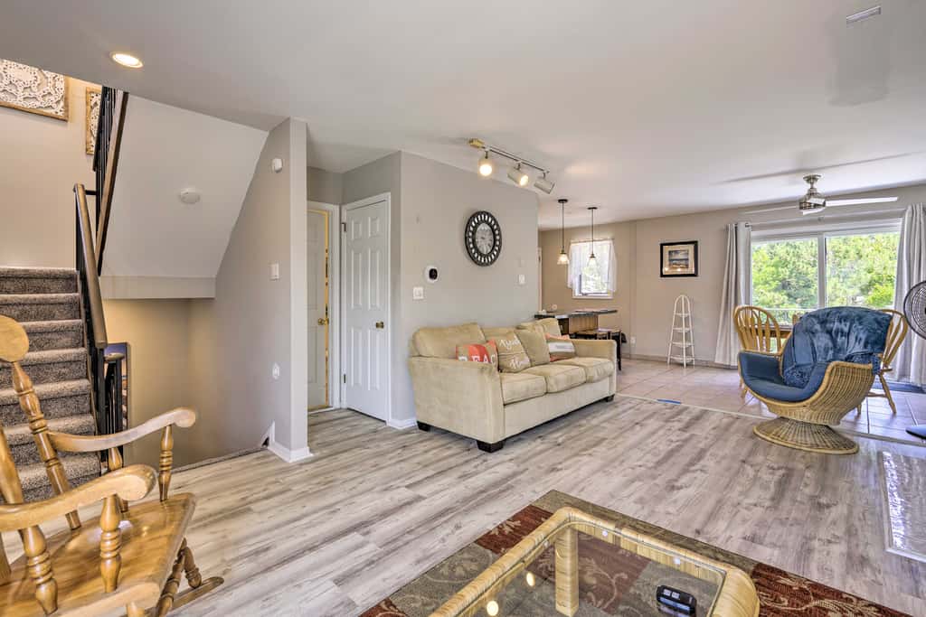 Brigantine Retreat w/ Balconies - Walk to Beach!