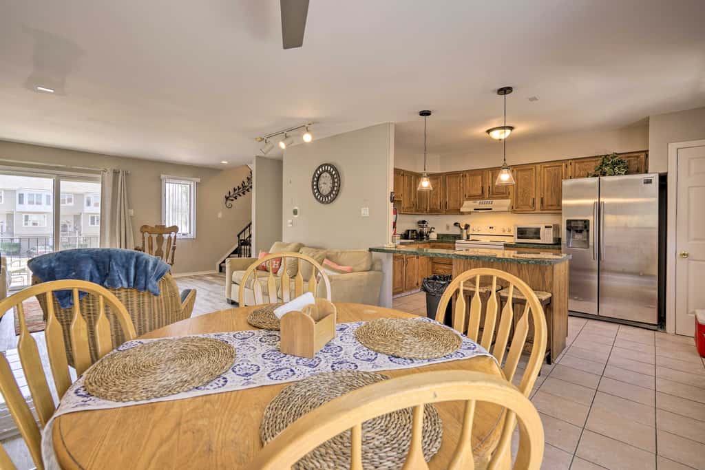 Brigantine Retreat w/ Balconies - Walk to Beach!