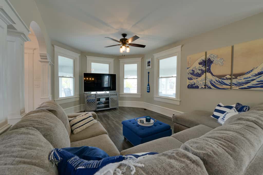 North Wildwood Home w/ Porch ~ 3 Blocks to Beach!
