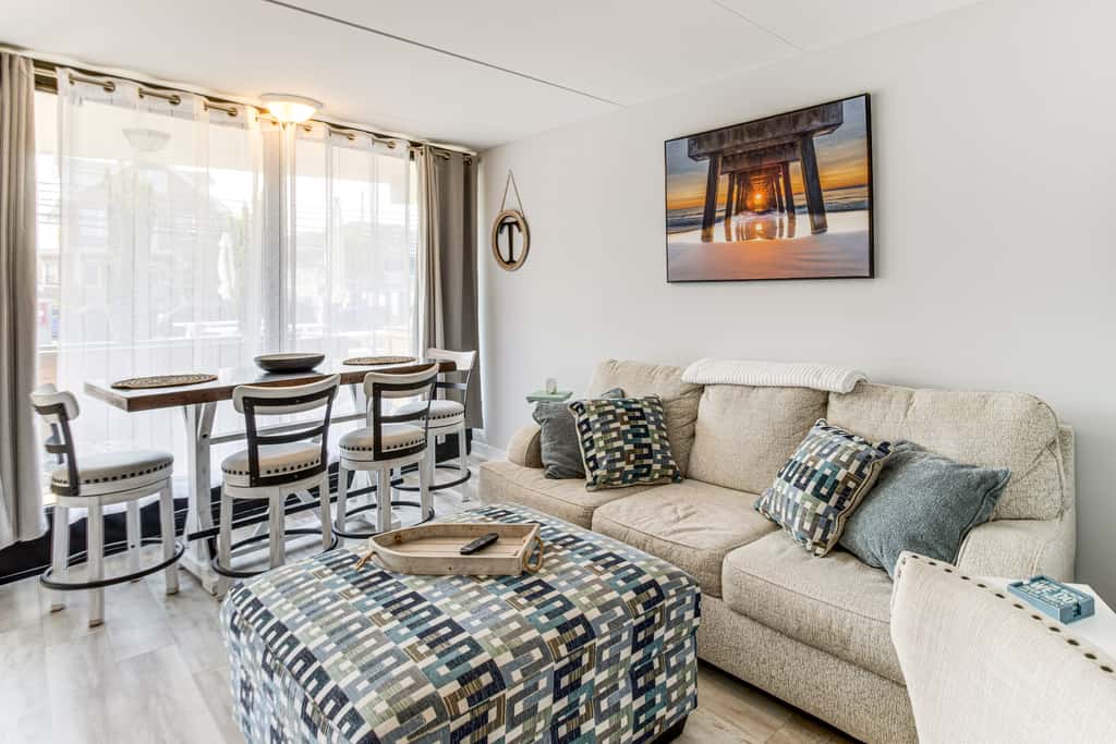 2 Blocks to Beach: Modern Condo in North Wildwood!