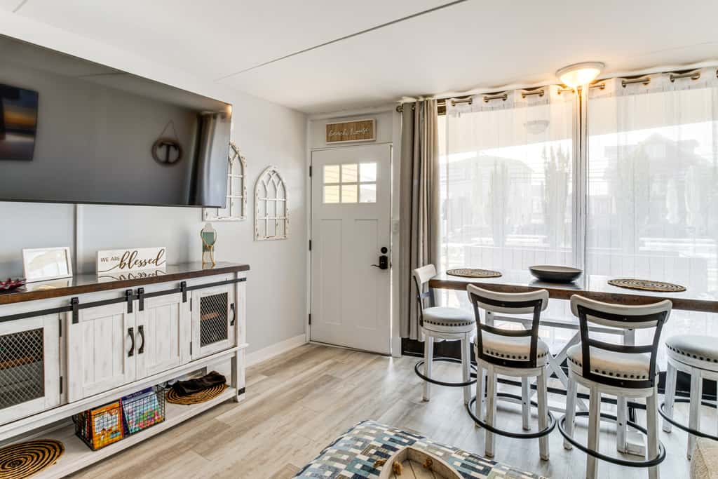 2 Blocks to Beach: Modern Condo in North Wildwood!