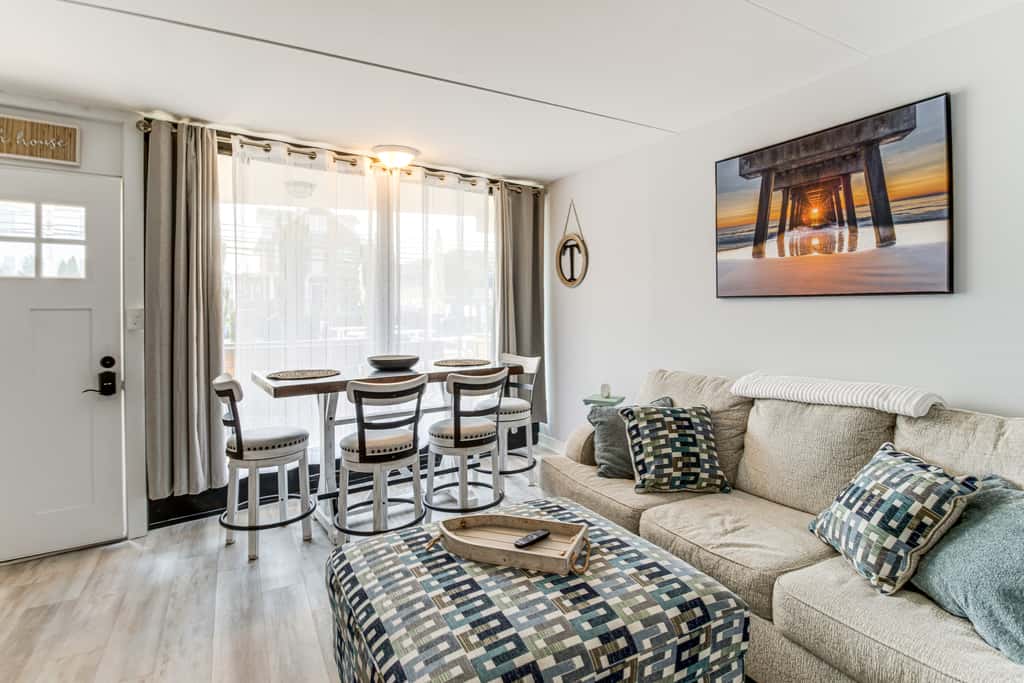2 Blocks to Beach: Modern Condo in North Wildwood!