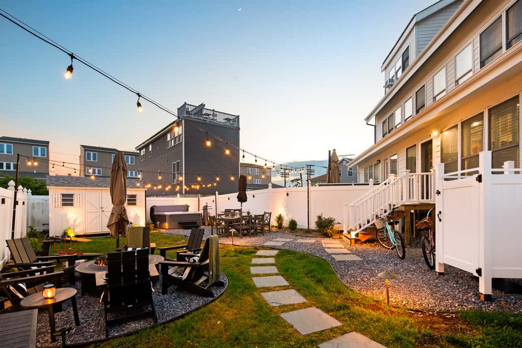 Hot Tub & Fire Pit Retreat | Walk to Boardwalk