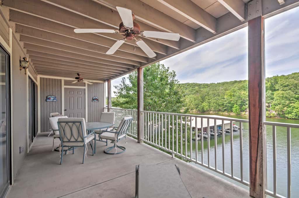 Tranquil Osage Beach Condo w/ Waterfront Decks!