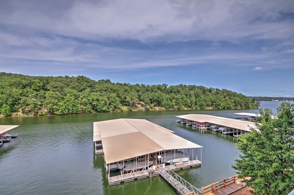 Tranquil Osage Beach Condo w/ Waterfront Decks!