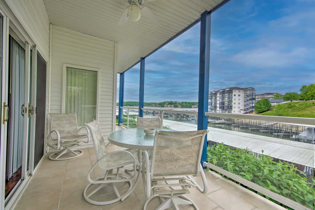 Boat Slip & Pool! Waterfront Lake Ozark Escape