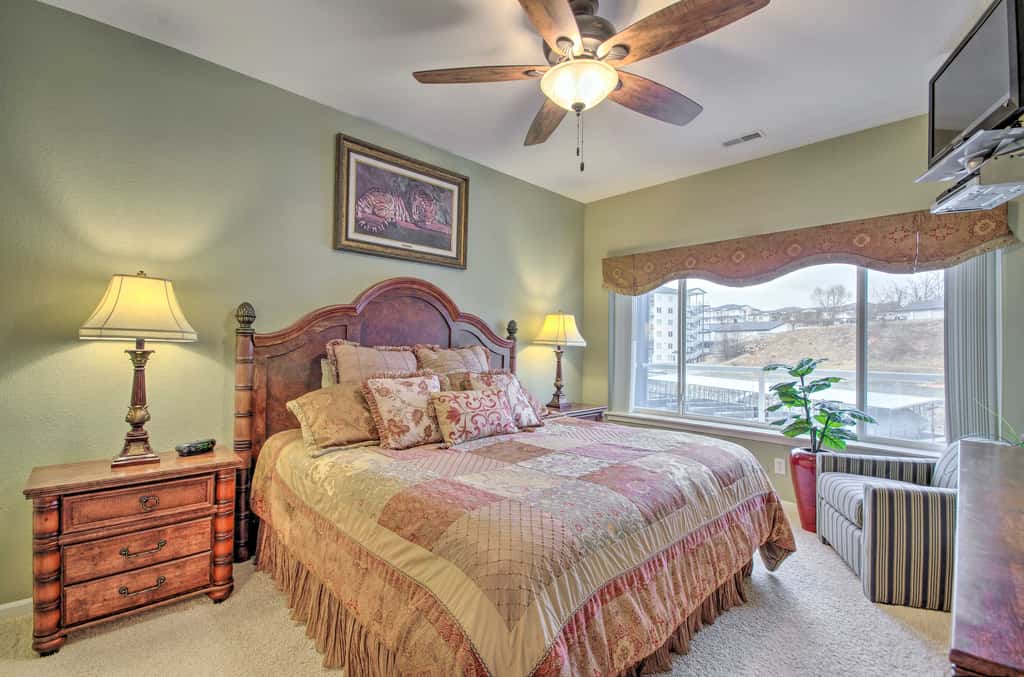 Boat Slip & Pool! Waterfront Lake Ozark Escape