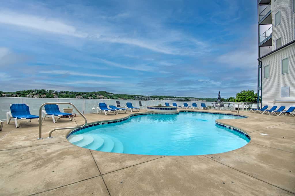 Boat Slip & Pool! Waterfront Lake Ozark Escape