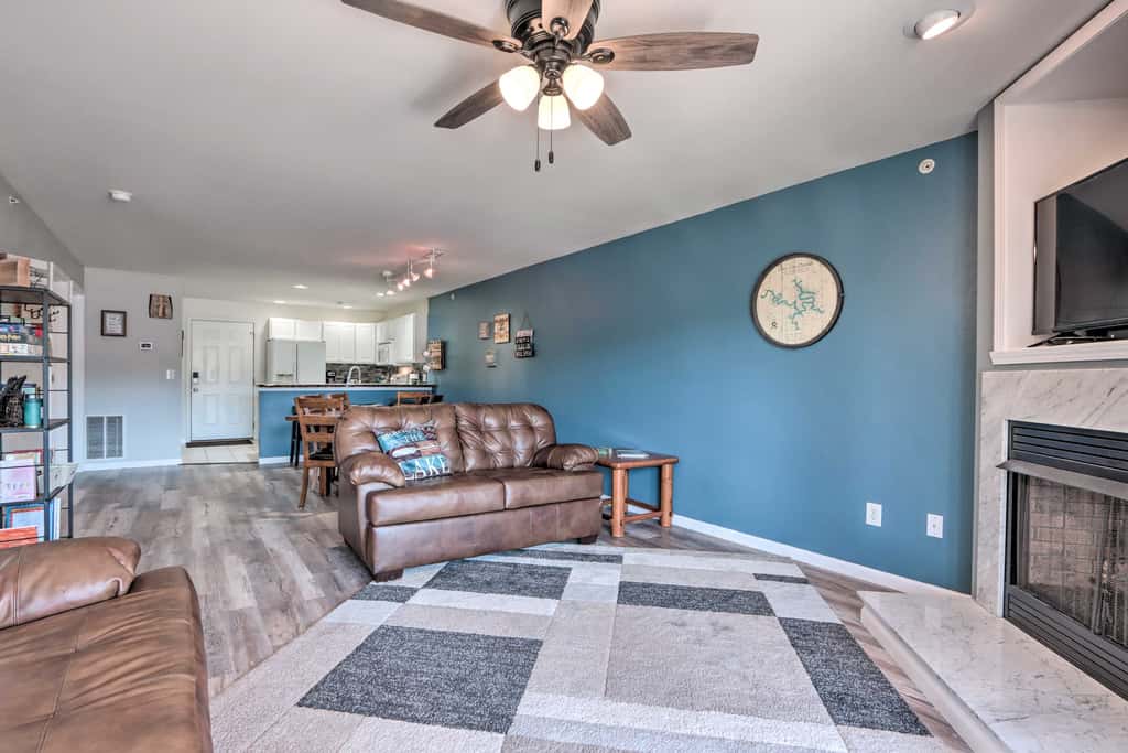 Boat Ramp, Dock & Slip: Step-Free Camdenton Condo!