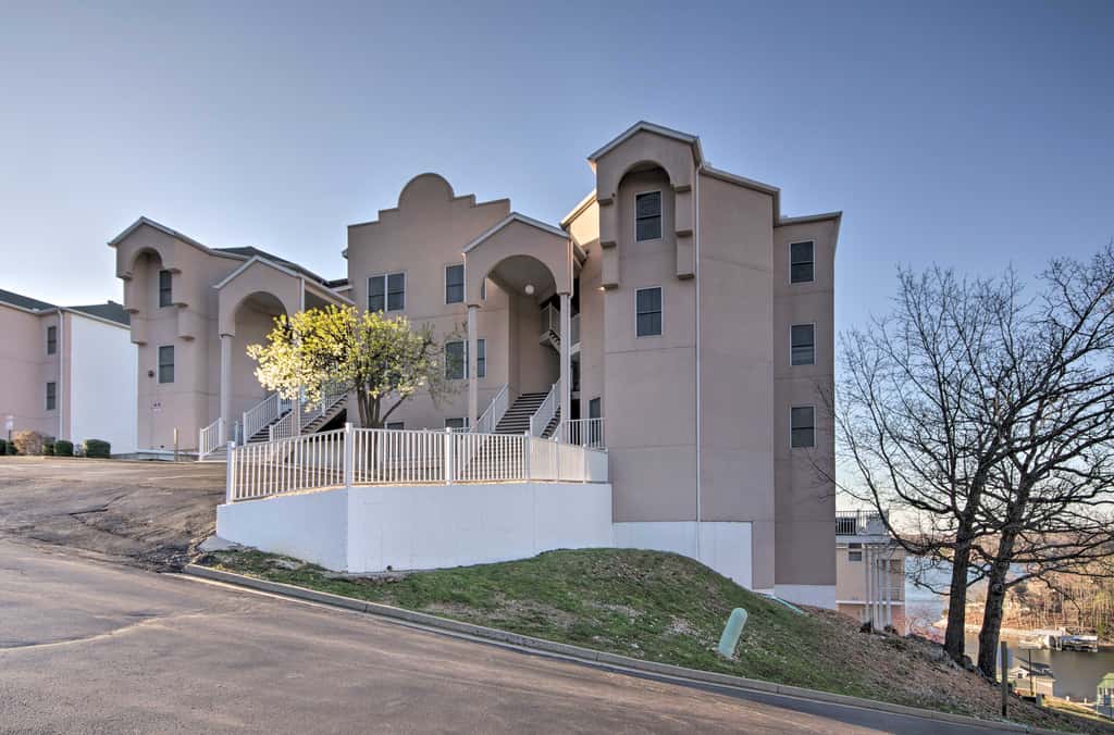 Pool + Water Views! 3rd-Floor Lake Ozark Retreat
