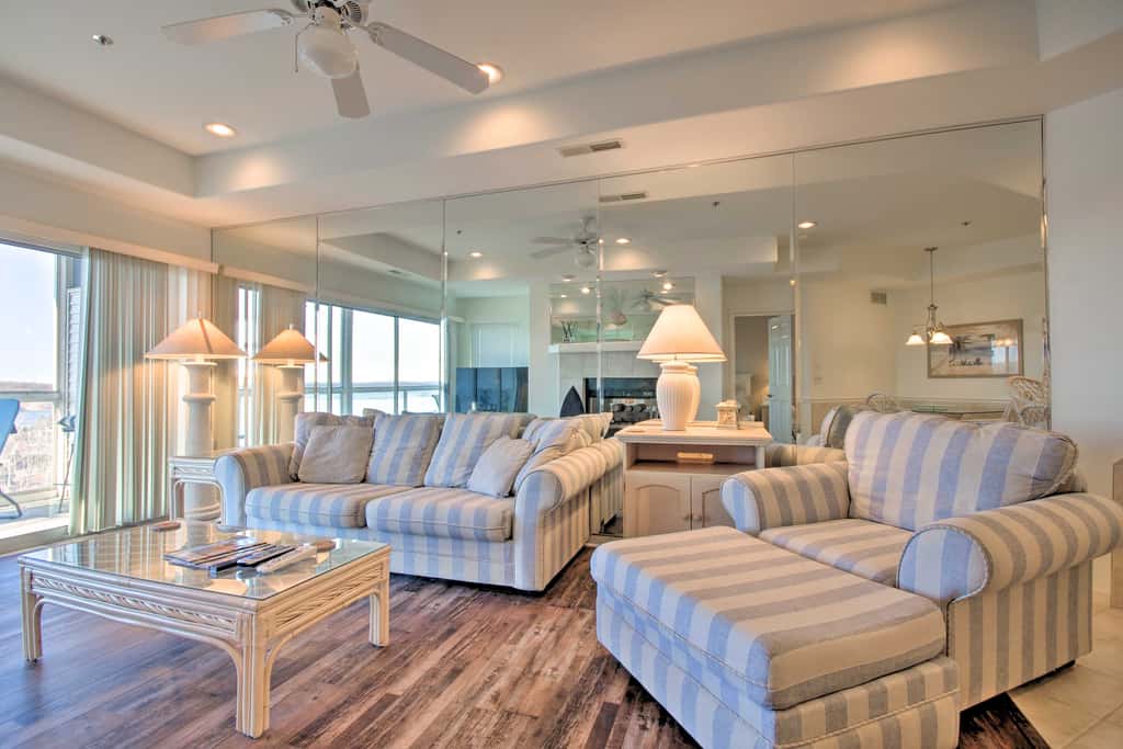 Pool + Water Views! 3rd-Floor Lake Ozark Retreat