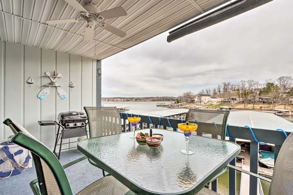 Pool + Boat Slip Available: Osage Beach Condo!