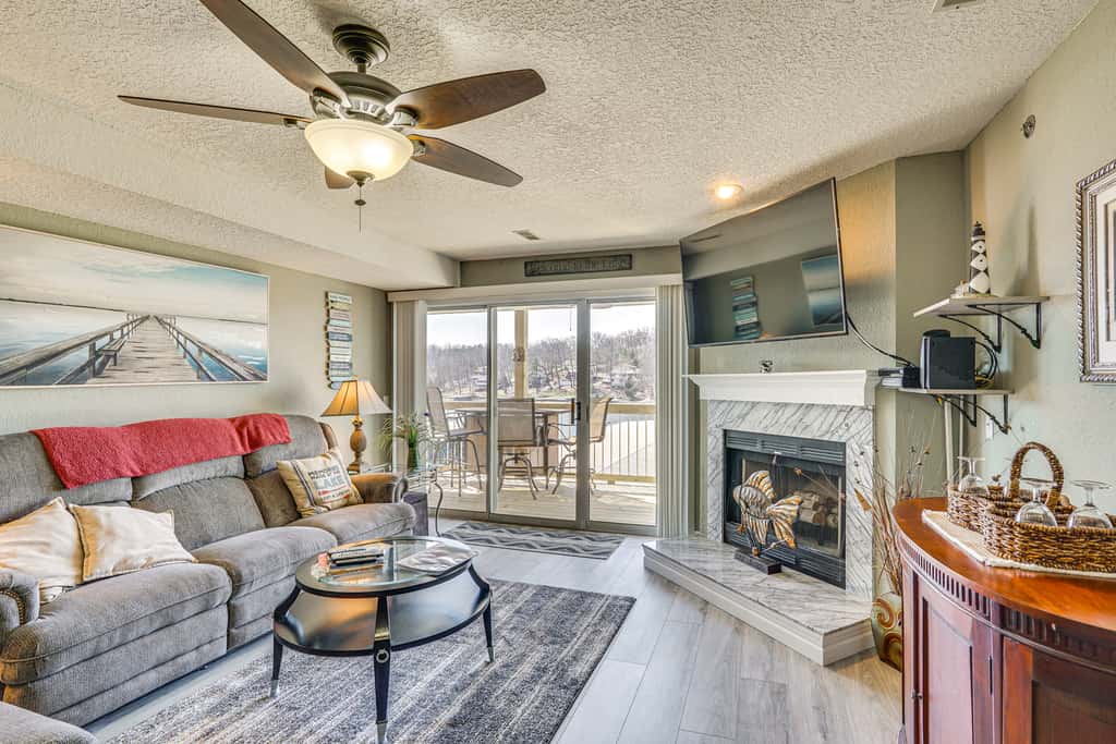 Relax Poolside! Lakefront Osage Beach Retreat