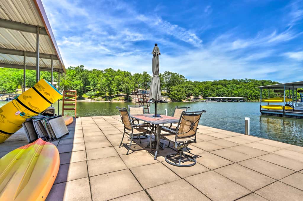 Waterfront Home w/ 3 Decks on Lake of the Ozarks!