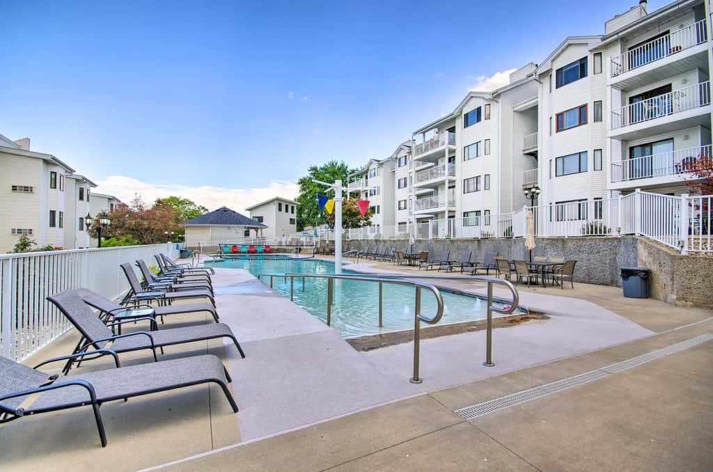 Relax Poolside! Lake-View Retreat in Osage Beach