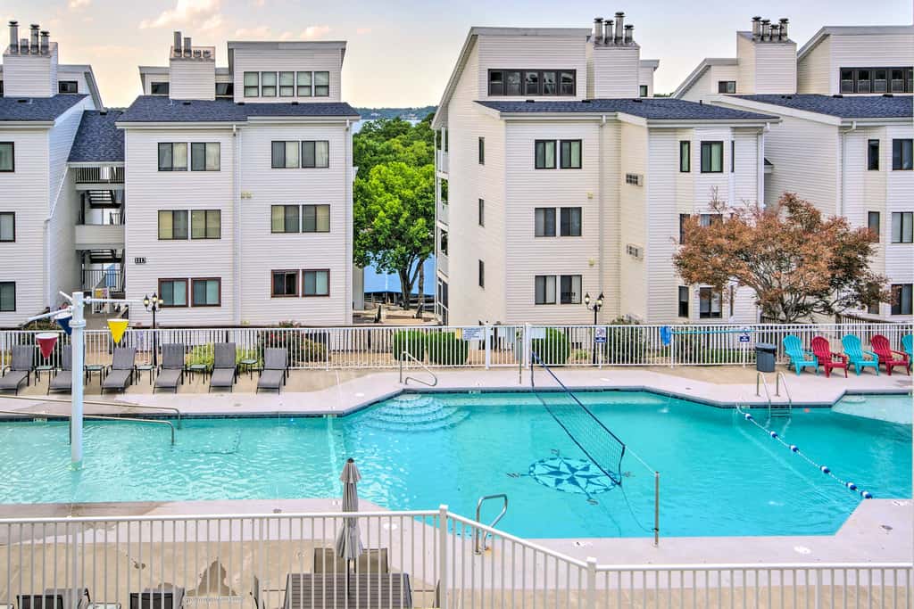 Relax Poolside! Lake-View Retreat in Osage Beach