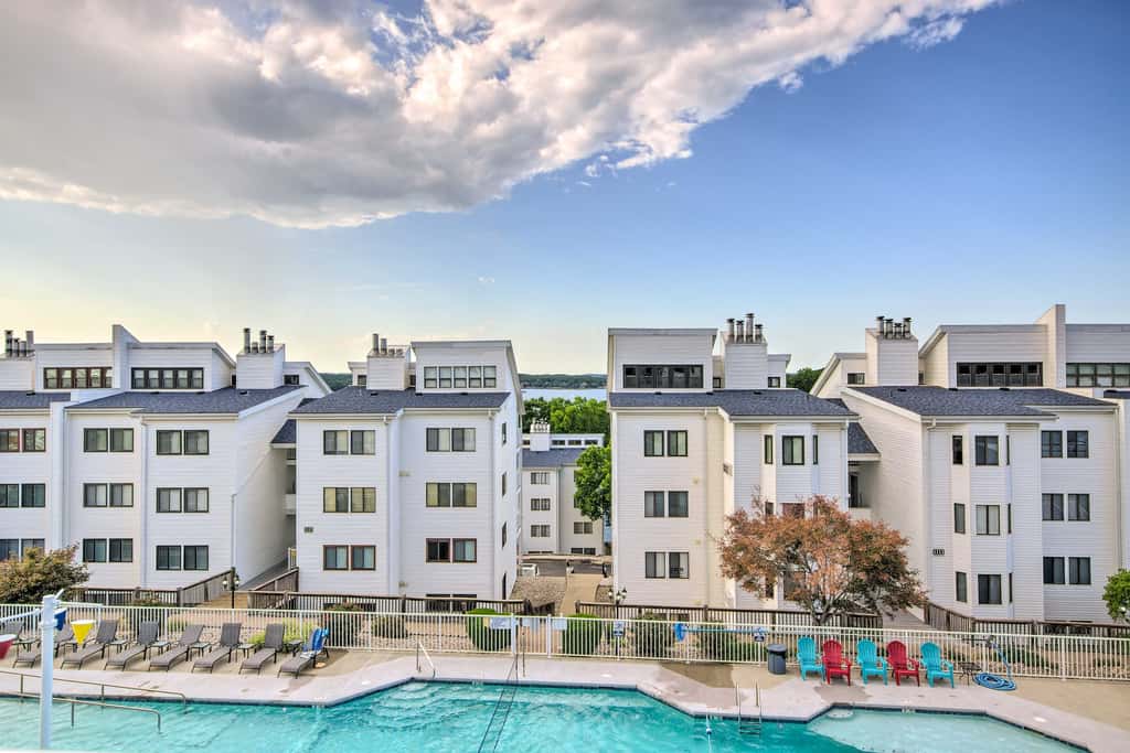 Relax Poolside! Lake-View Retreat in Osage Beach