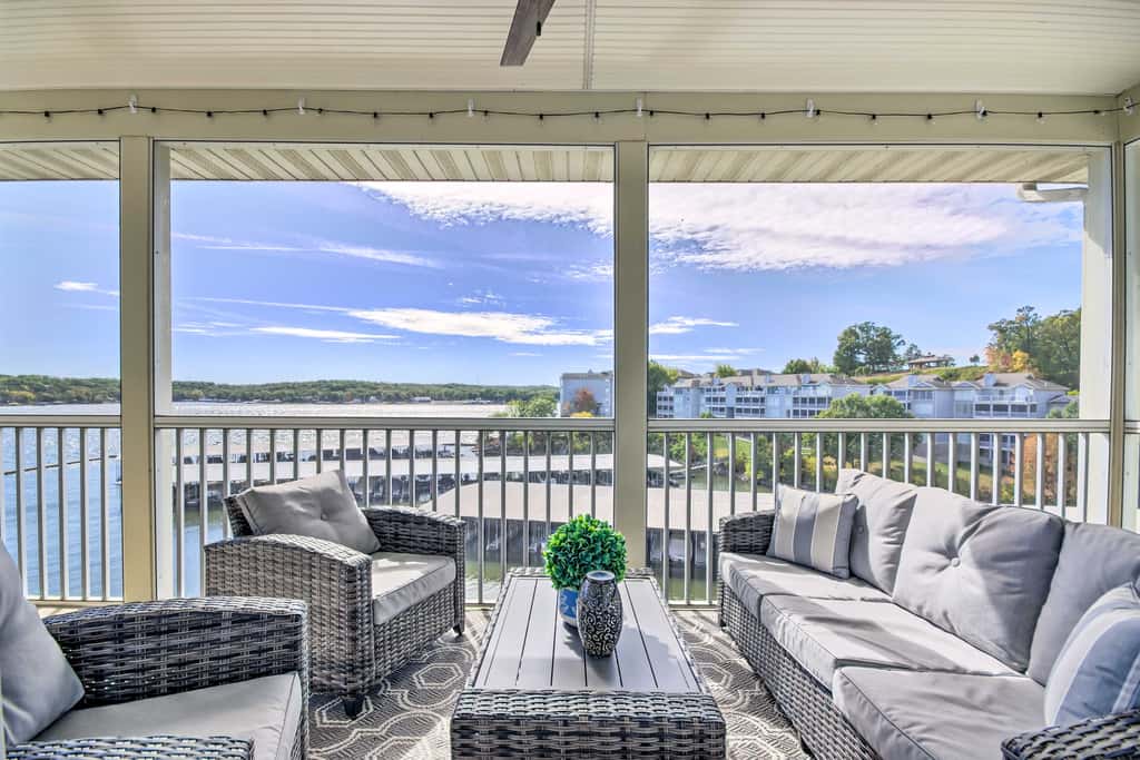 Lake Views & Boat Slip: Lake Ozark Condo!