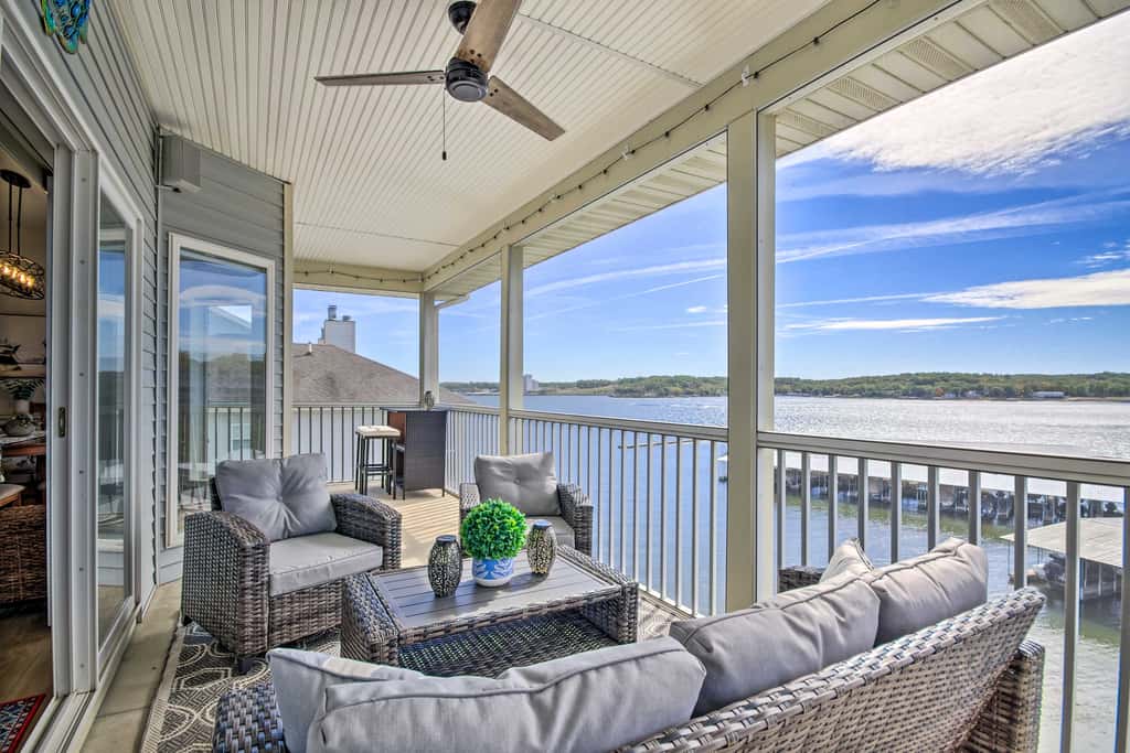 Lake Views & Boat Slip: Lake Ozark Condo!
