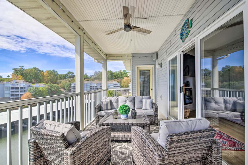 Lake Views & Boat Slip: Lake Ozark Condo!