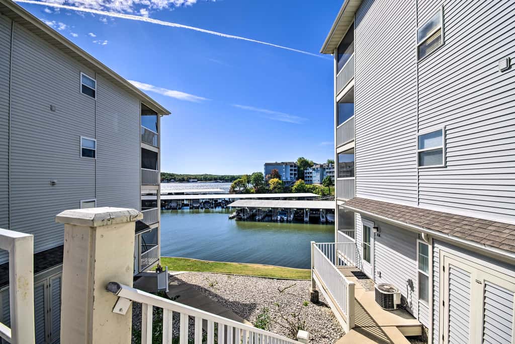Lake Views & Boat Slip: Lake Ozark Condo!