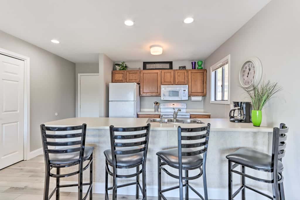 Fireplace & Water Views: Lake Ozark Condo!