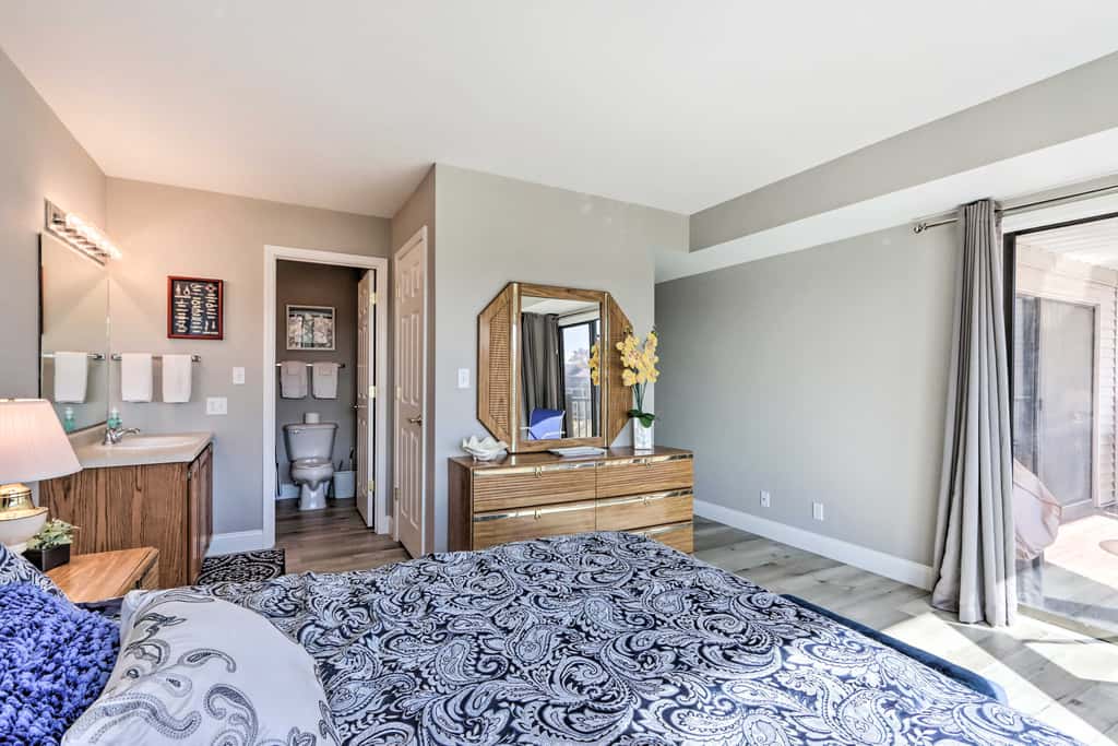 Fireplace & Water Views: Lake Ozark Condo!