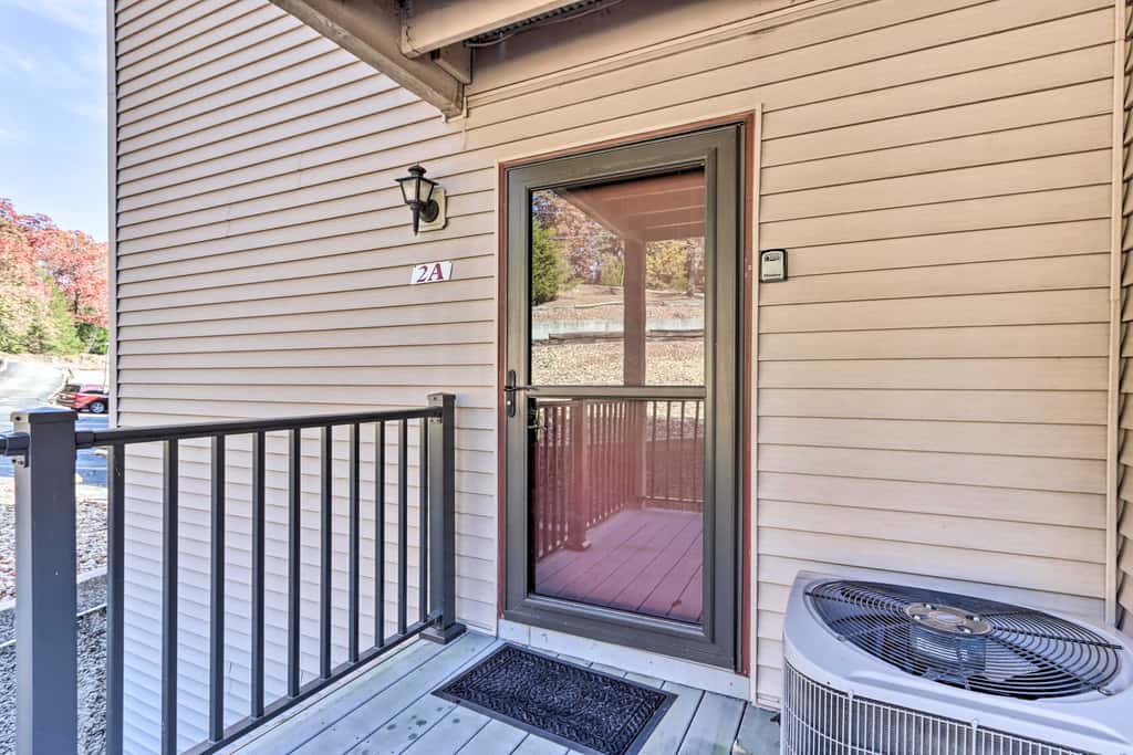 Fireplace & Water Views: Lake Ozark Condo!
