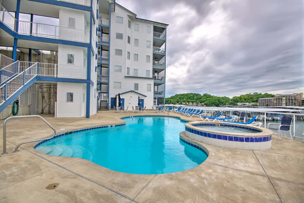 Lake Ozark Condo w/ Water Views & Pool Access!