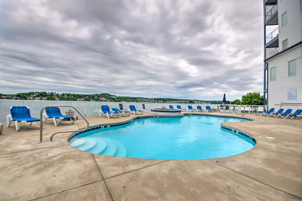 Lake Ozark Condo w/ Water Views & Pool Access!