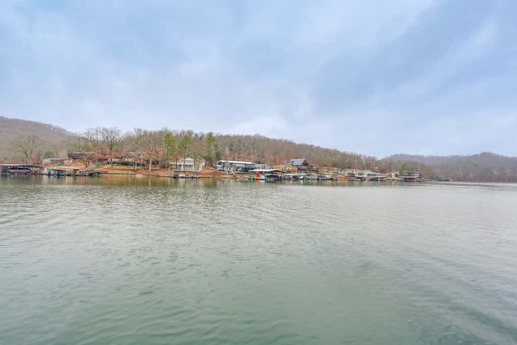 Private Boat Dock: Lakefront Cabin in Camdenton