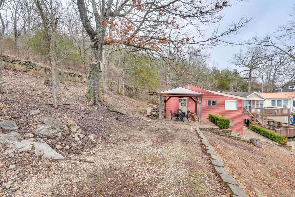 Private Boat Dock: Lakefront Cabin in Camdenton