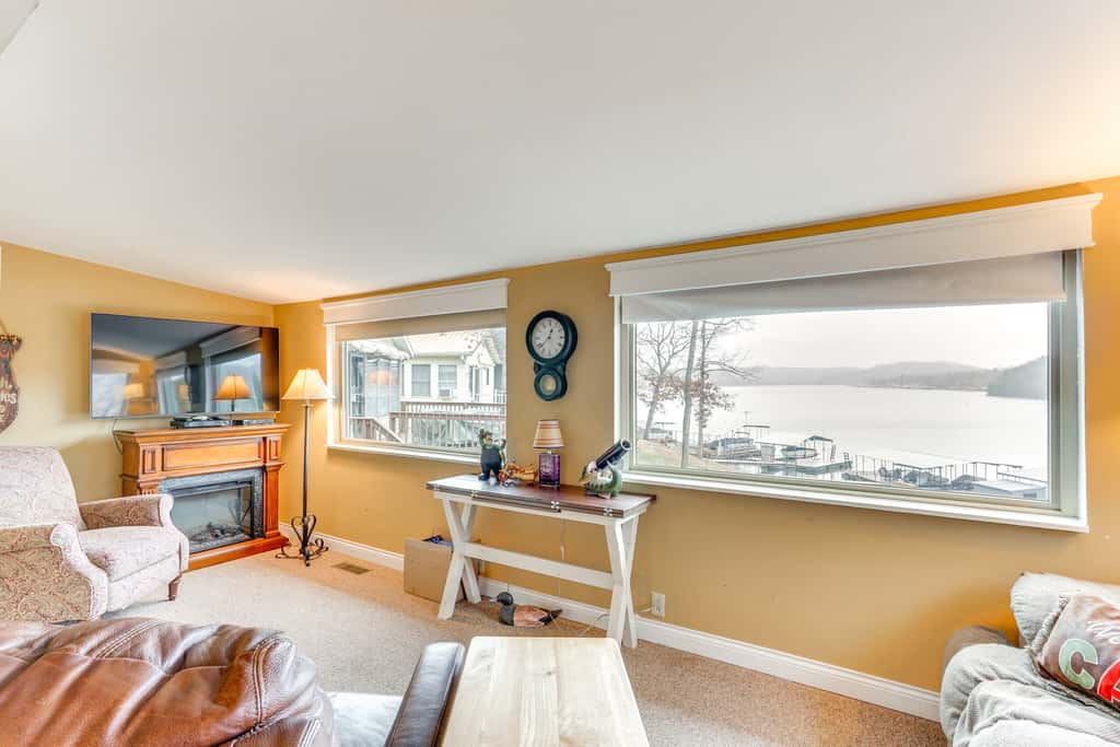 Private Boat Dock: Lakefront Cabin in Camdenton