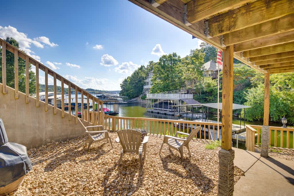 Fire Pit + Private Dock: Ozarks Family Escape!