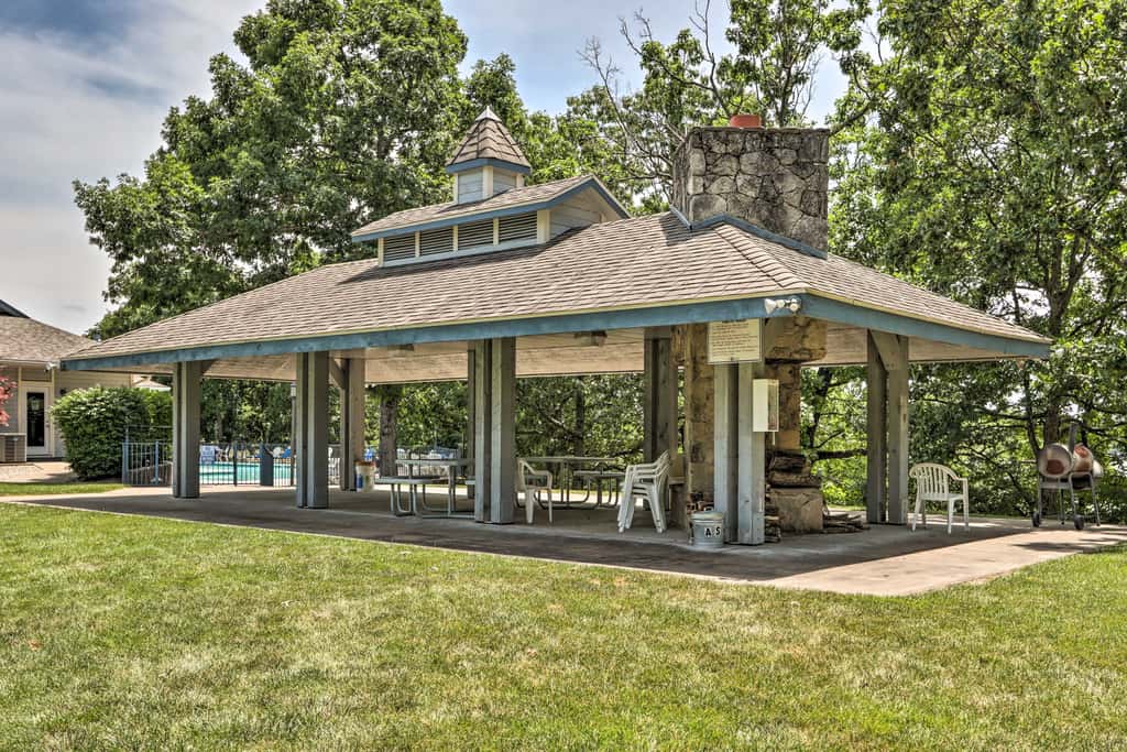 Lake View + Pool Access: Waterfront Ozark Escape!