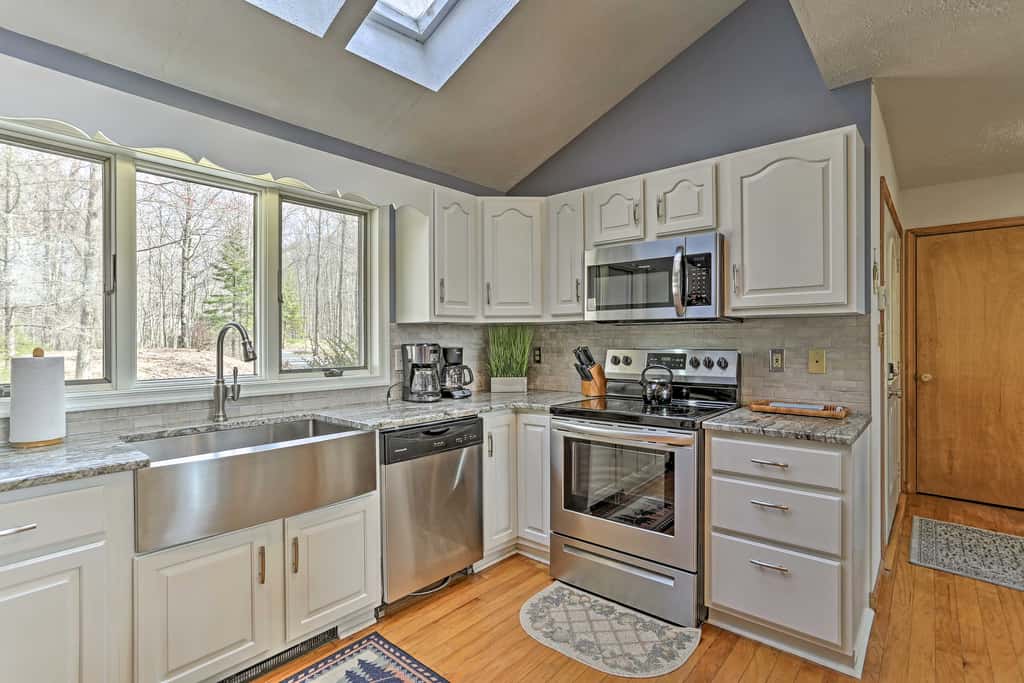 Pocono Lake Paradise w/ Private Beach & Dock!
