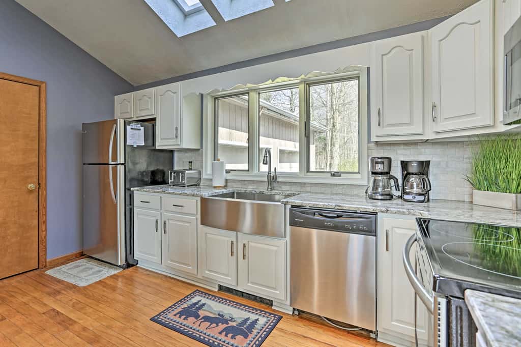 Pocono Lake Paradise w/ Private Beach & Dock!