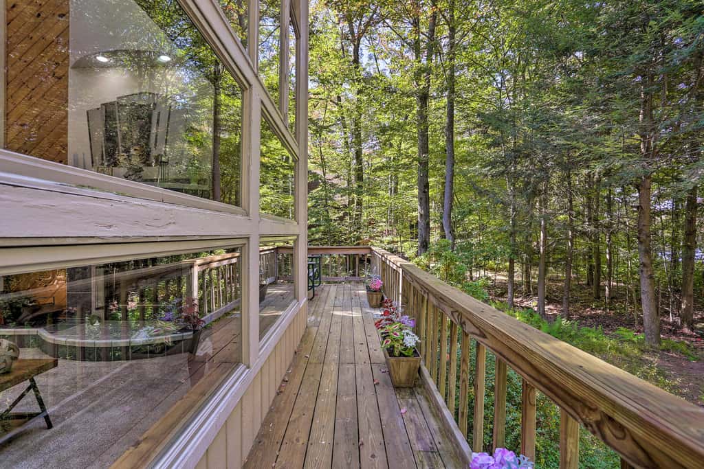 Pocono Lake Paradise w/ Private Beach & Dock!