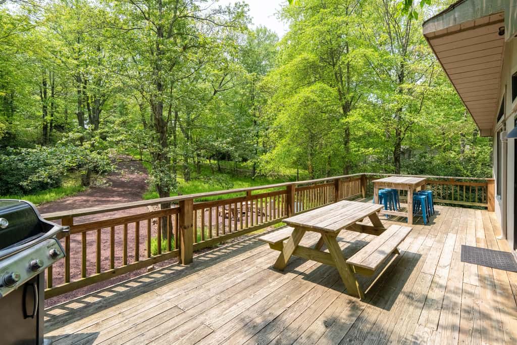 Lake Harmony Estates Home | Fire Pit | Game Room