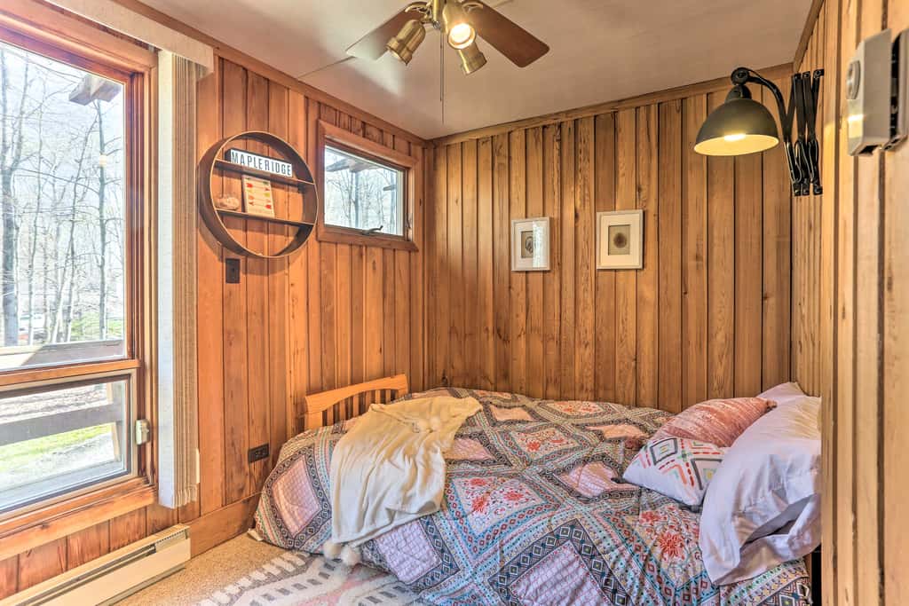 Walk to Big Bass Lake: Family Home w/ Deck!