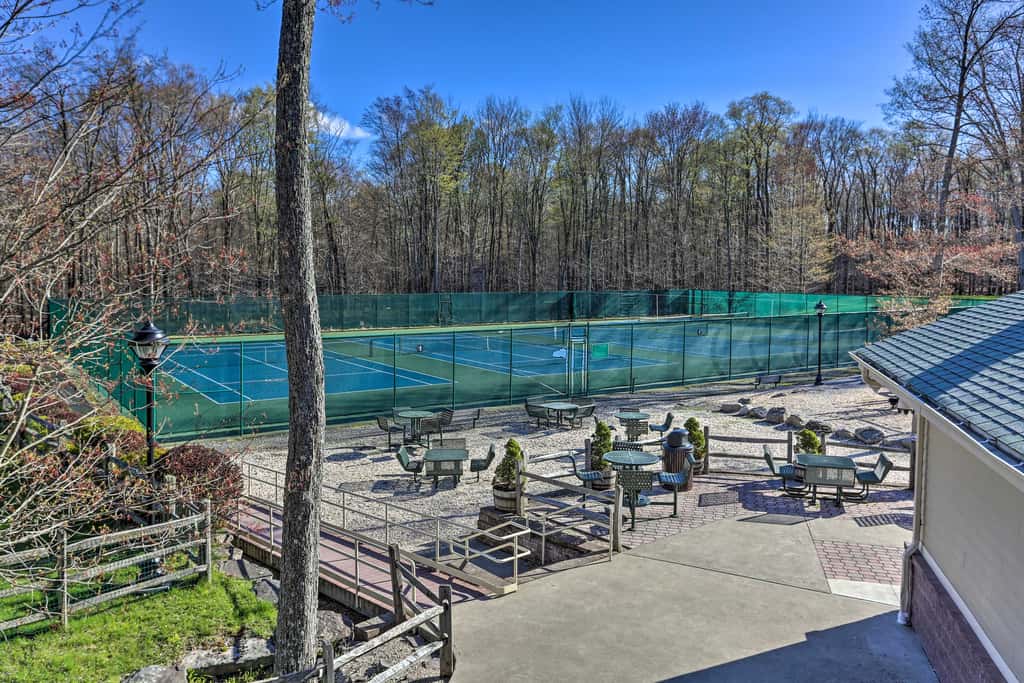 Walk to Big Bass Lake: Family Home w/ Deck!