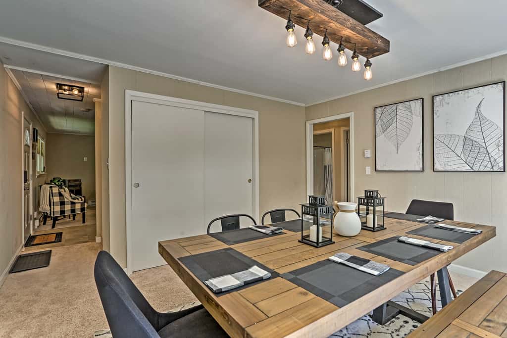Deck & Gas Grill: Modern East Stroudsburg Home!