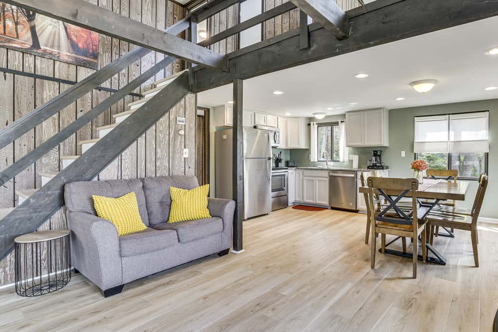 Pocono Lake Home w/ Fire Pit: Walk to Ski Hill!