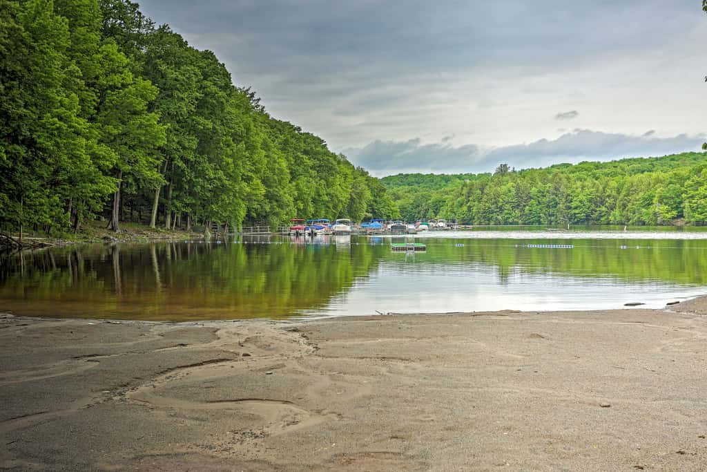 Peaceful Wooded Retreat at Lake Wallenpaupack!