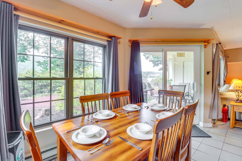 Steps to Shore: Scenic Big Boulder Lake Condo!